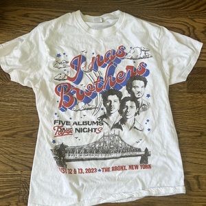 JONAS BROTHERS YANKEE STADIUM SHIRT